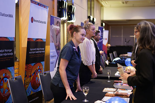 WTA 11 Reconciliation WA booth at WTA2019
