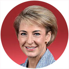 Hon Michaelia Cash Speaker at West Tech Assemblage